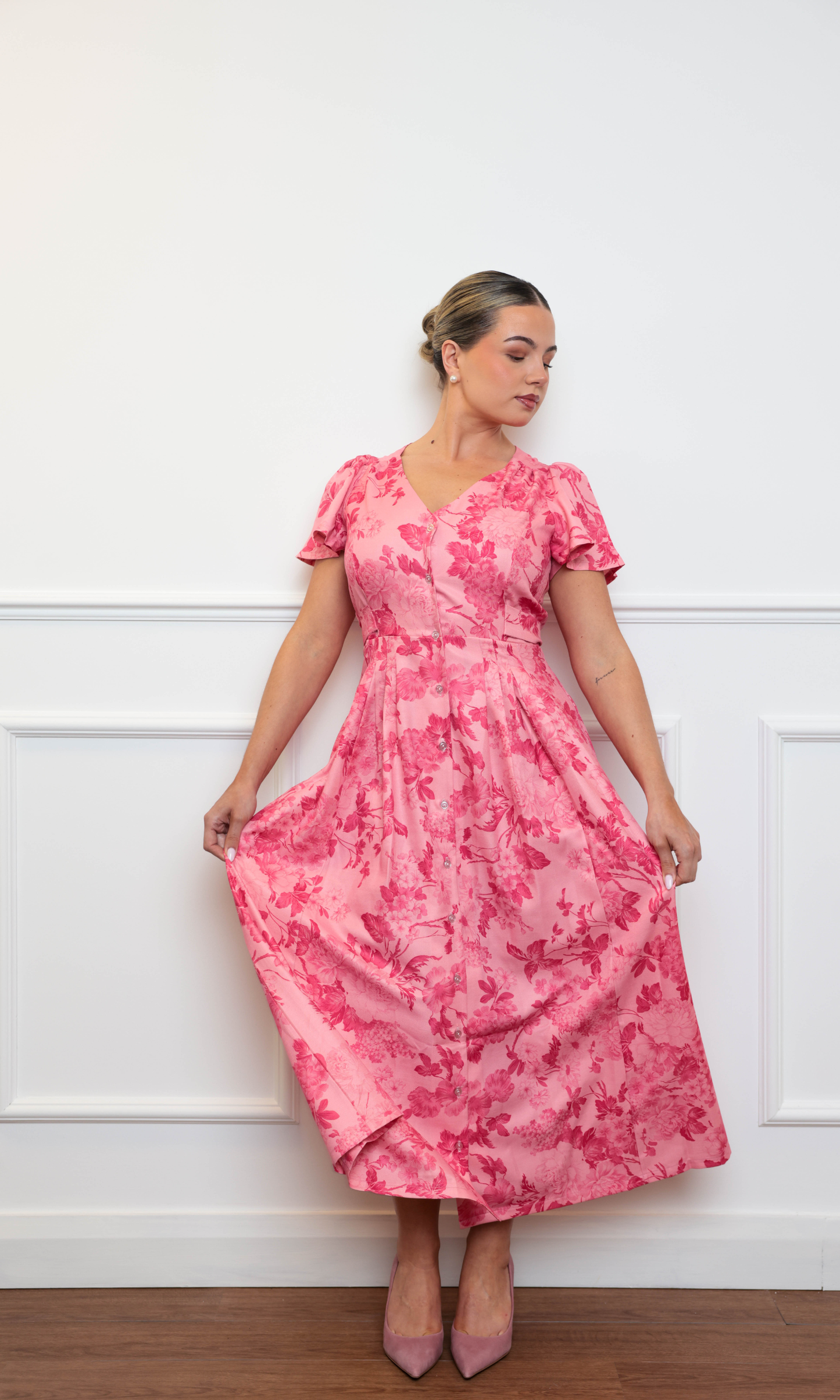 Pink Muse Solene Dress - Long