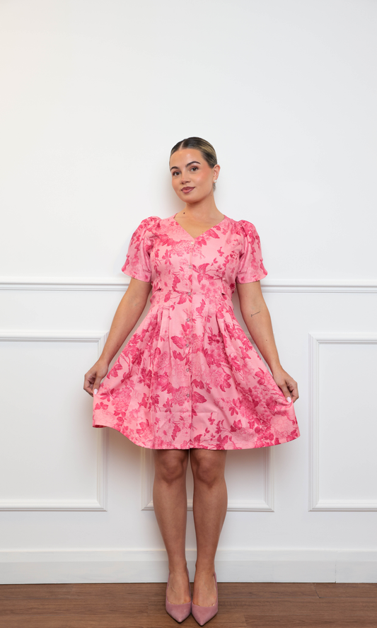 Pink Muse Solene Dress - Short