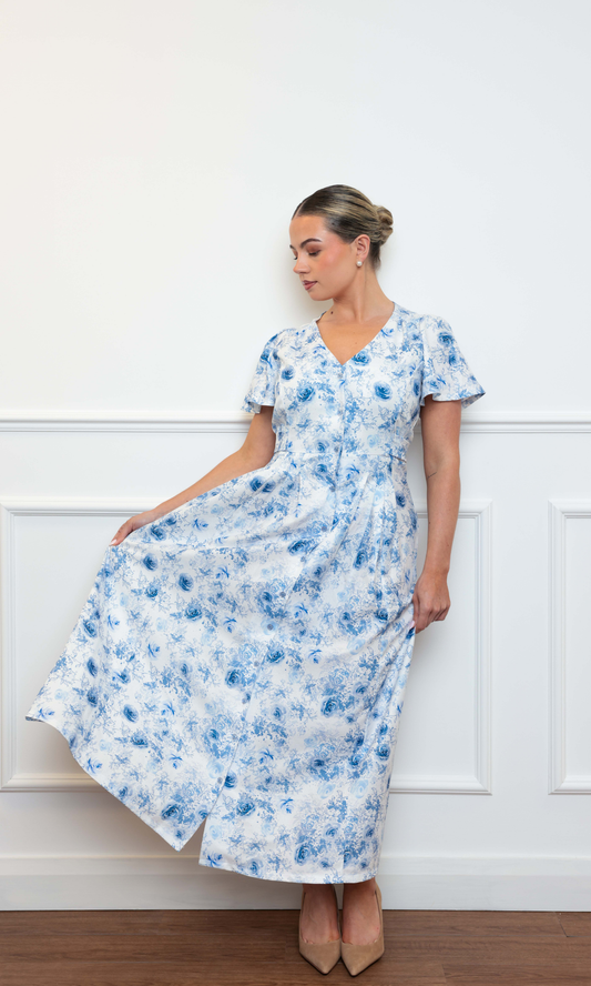 Azure Garden Solene Dress - Long