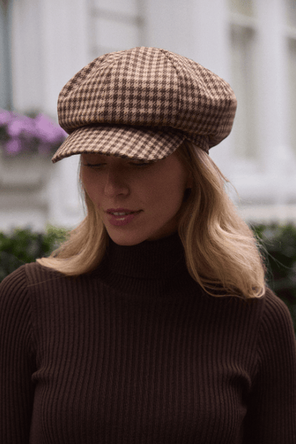 Bakerboy Cap - VA Houndstooth