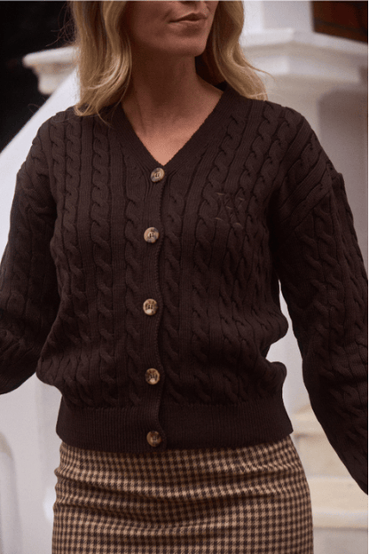 Florence Cardigan - Chocolate