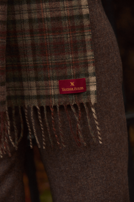 York Scarf - Fern Check