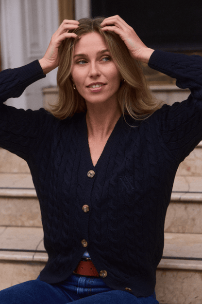 Florence Cardigan - Navy
